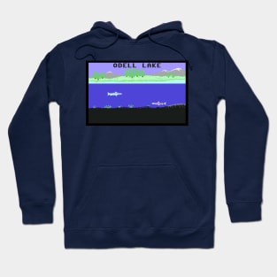 Odell Lake Classic 80’s Game Title Screen Hoodie